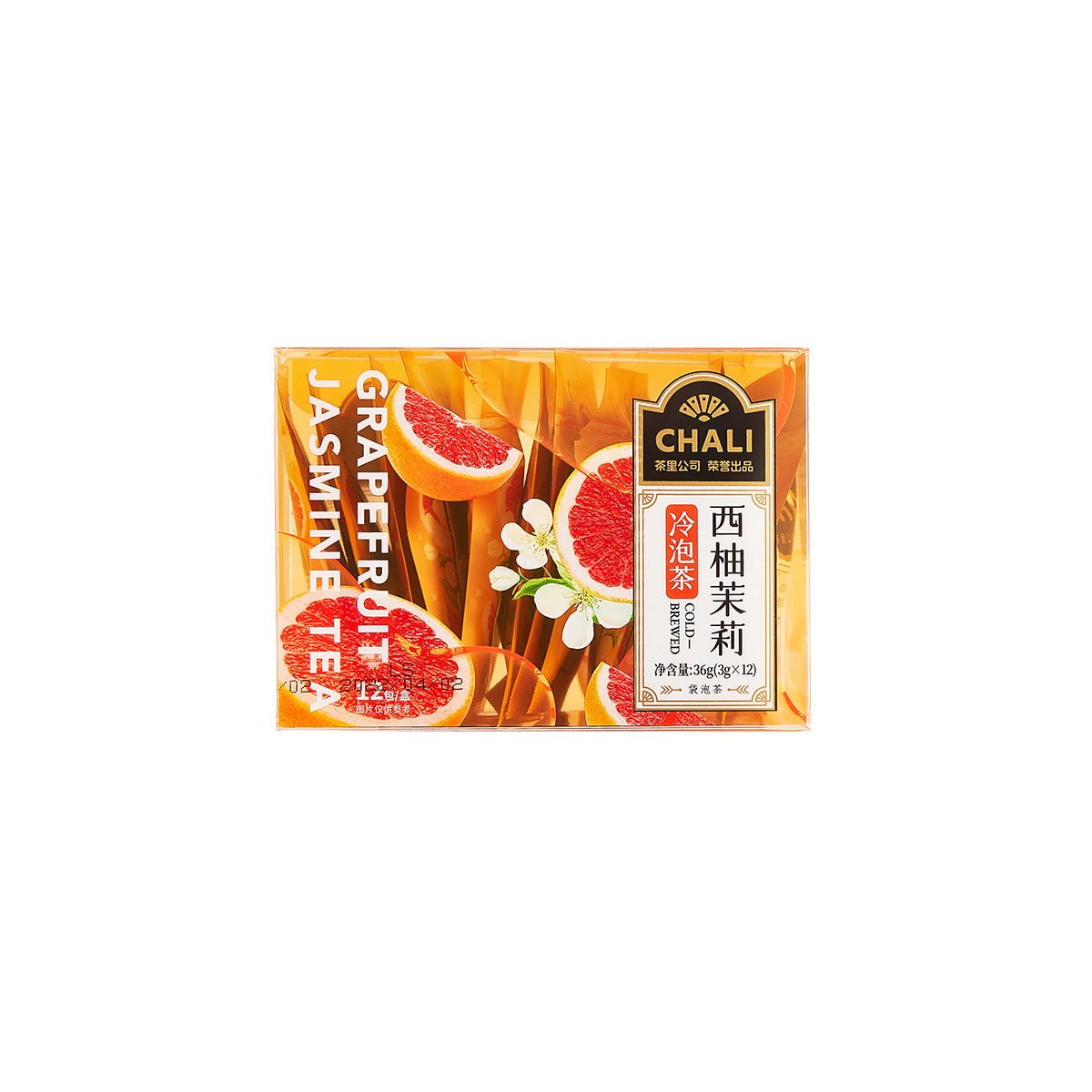 Grapefruit Jasmine Cold Brew Tea 36g (12 Tea Bags)-0