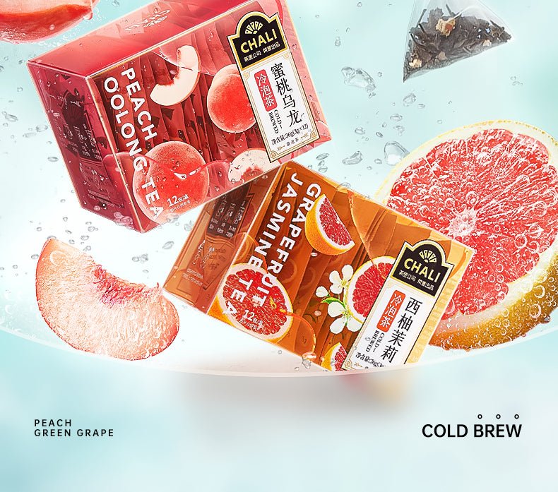 Grapefruit Jasmine Cold Brew Tea 36g (12 Tea Bags)-1