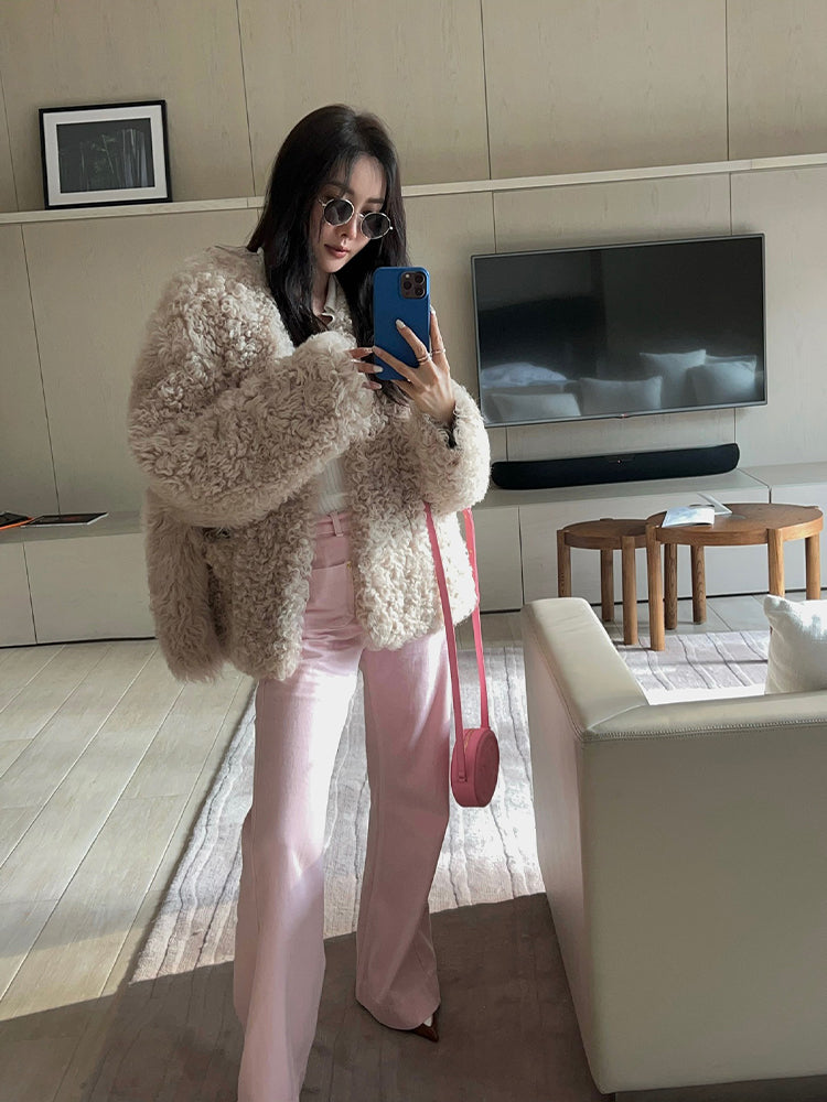 Wanderer Island Imported Tuscan Sheepskin Coat