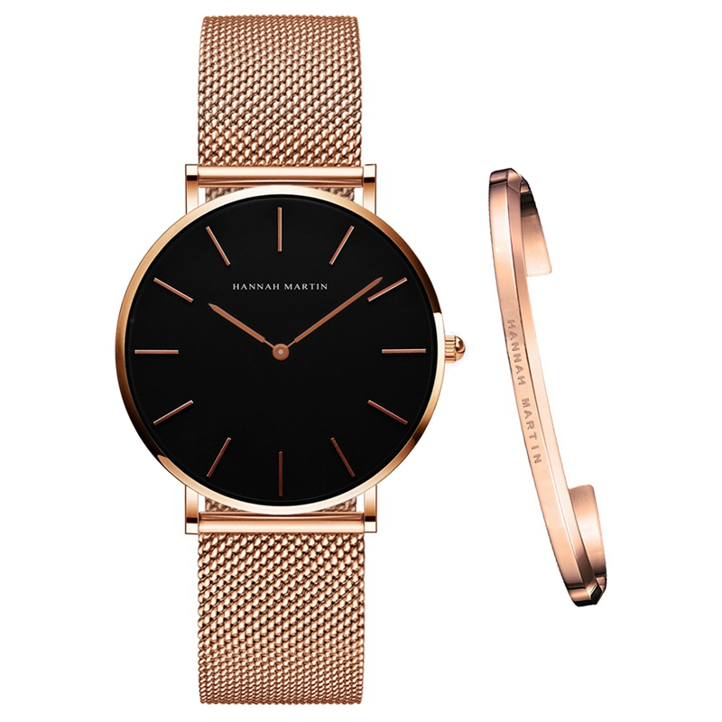 Montre femme Hannah Martin avec bracelet