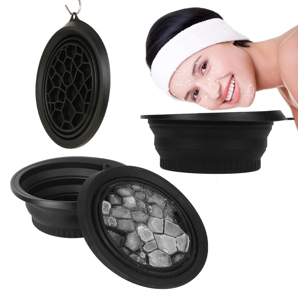bol de bain de glace pour le visage