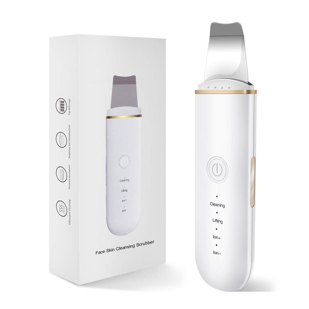 Brosse à ultrasons pour la peau, éliminateur de points noirs pour le visage par vibration