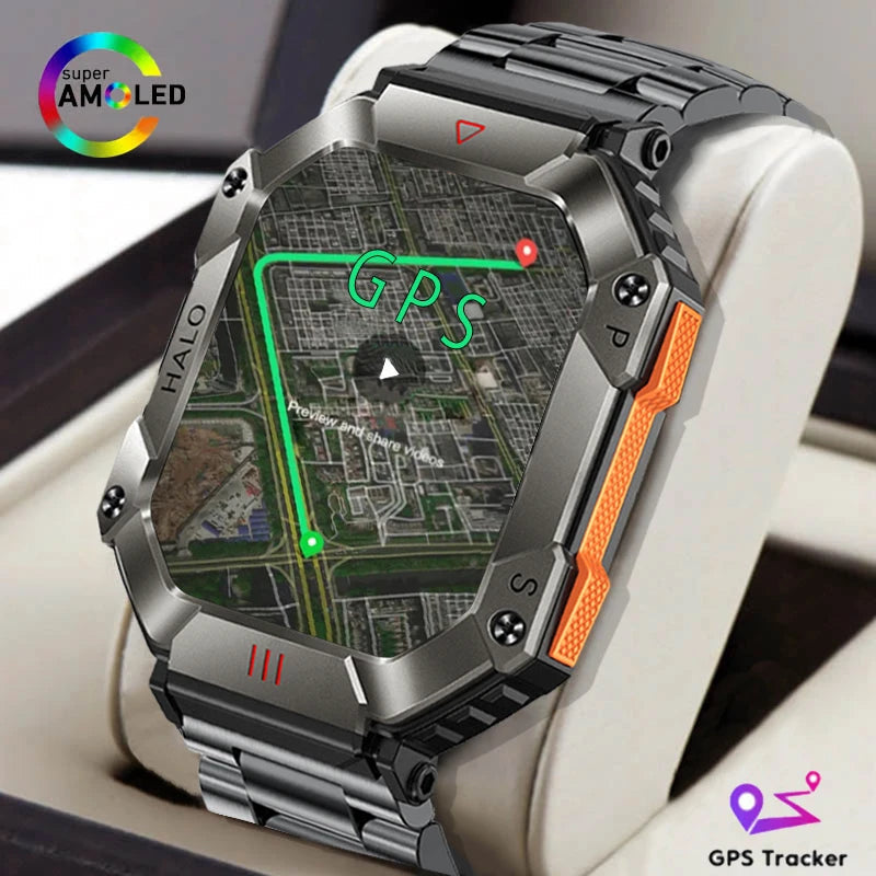 Montre connectée militaire robuste
