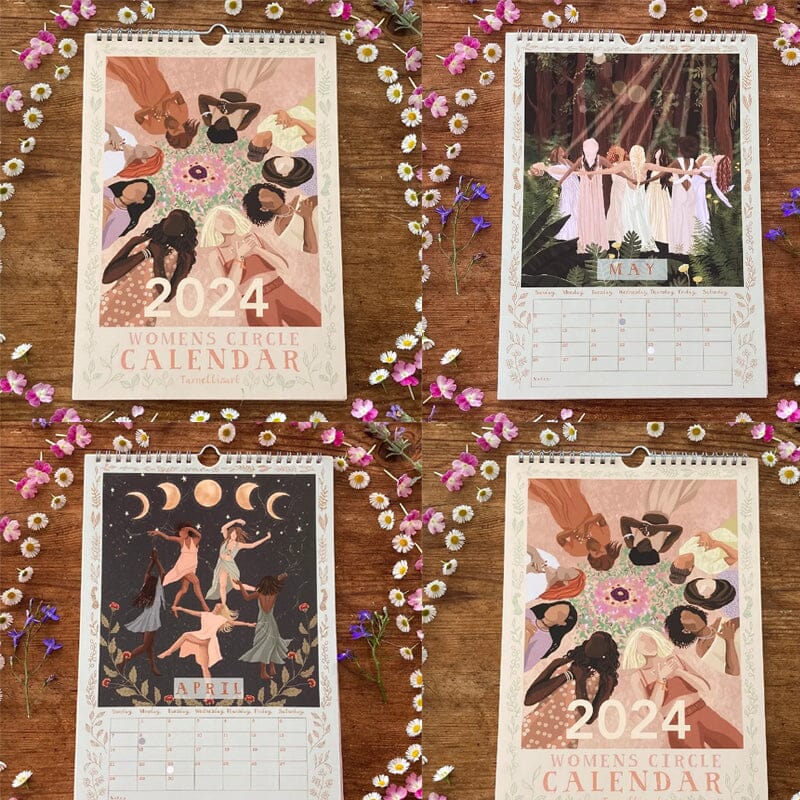 2024 Kvinnocirkeln - väggkalender