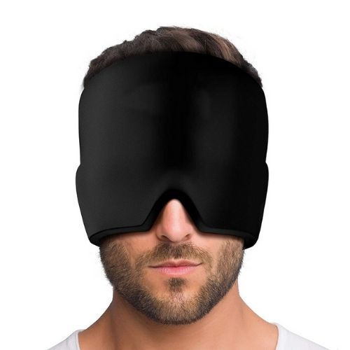 Bonnet anti-migraine par thérapie par le froid