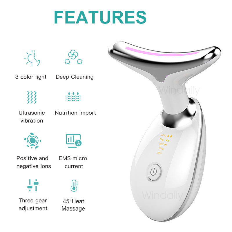 Appareil de lifting facial EMS pour le cou et le visage