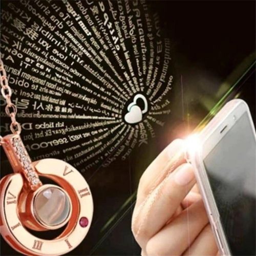 Collier « Je t'aime » en 100 langues