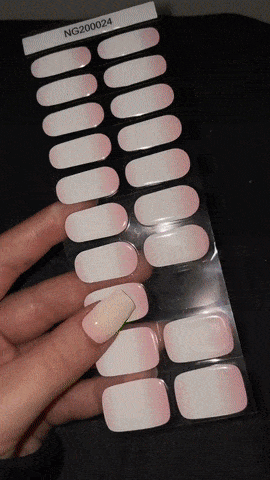 Kit de patchs pour ongles en gel avec lampe UV