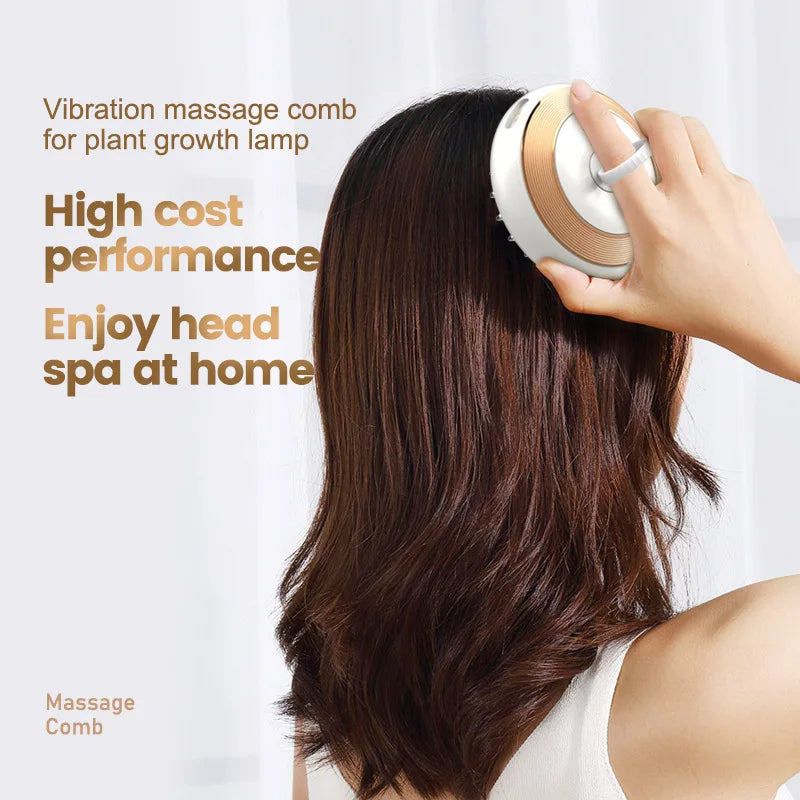 Peigne de massage EMS avec infrarouge