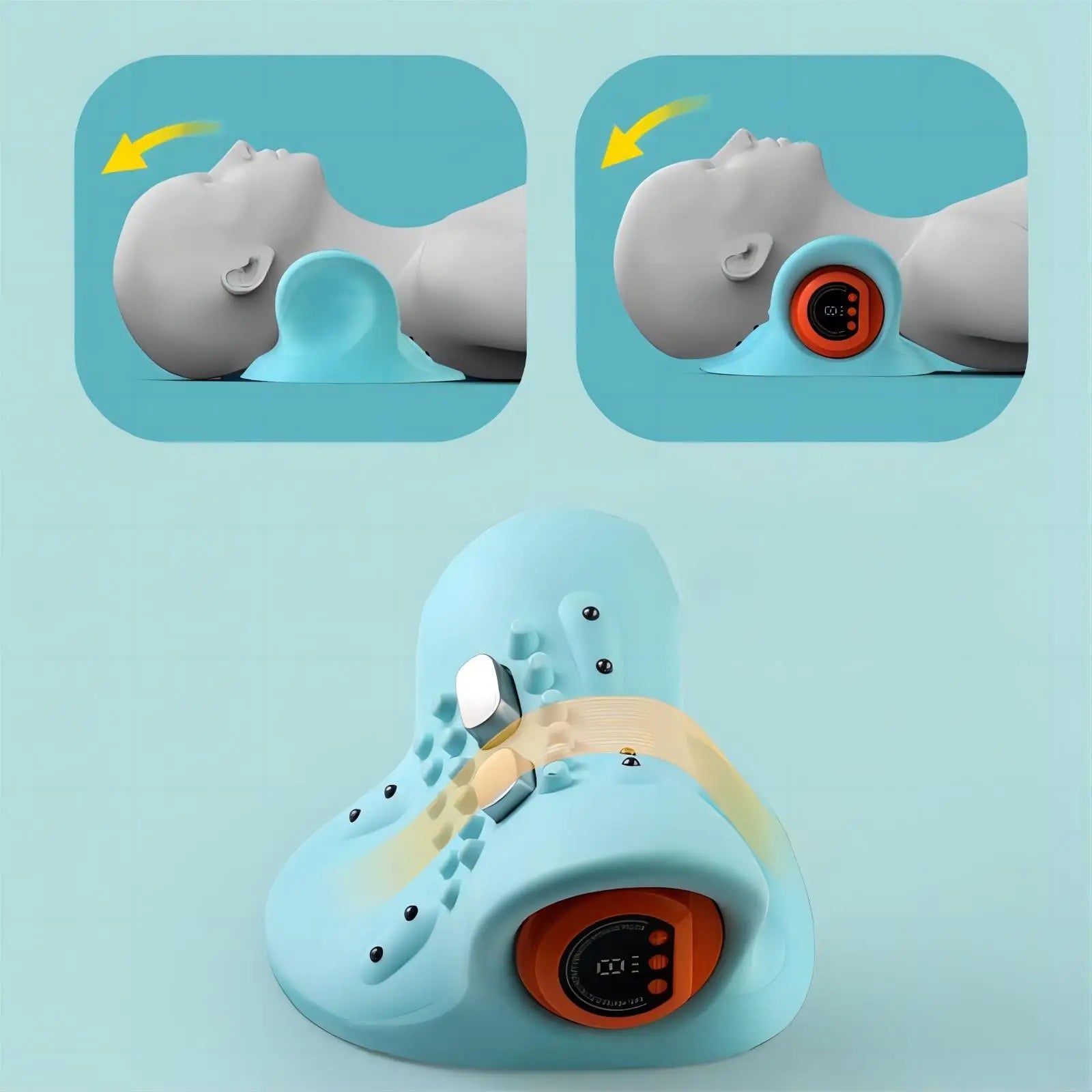 Appareil de massage cervical EMS