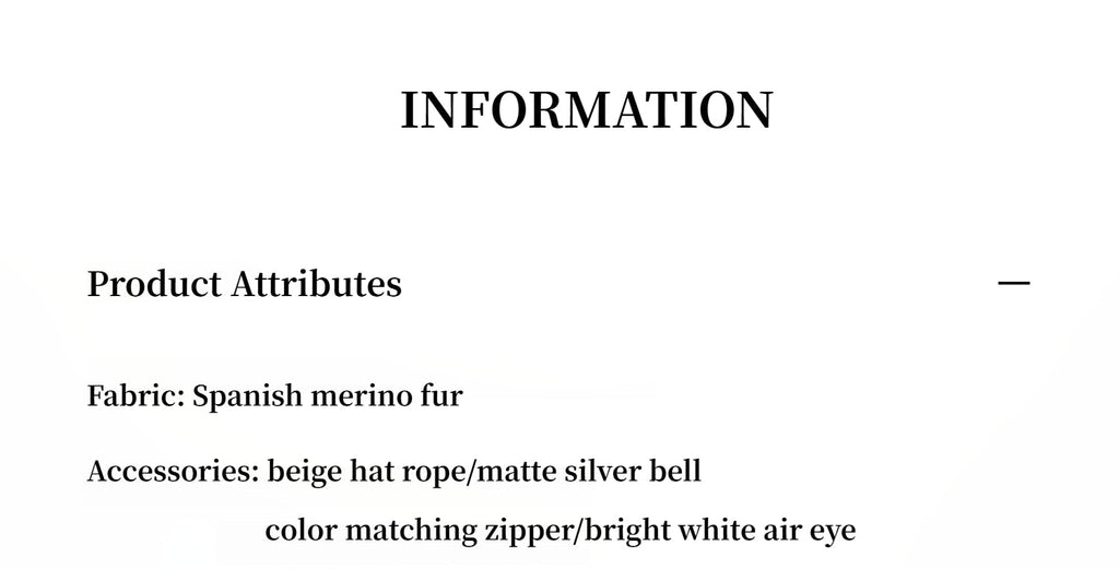 Casual hooded silhouette dropped shoulder wool sheepskin fur coat for women