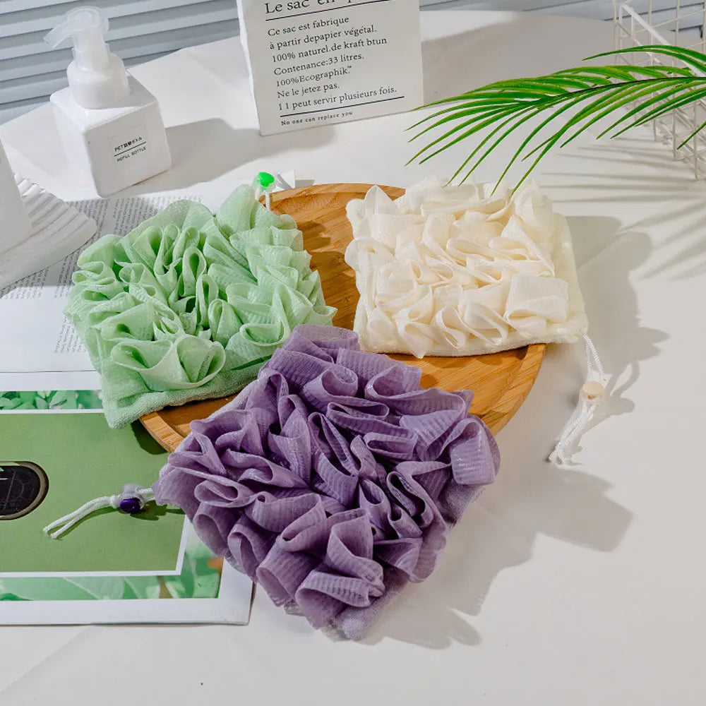 Boule de bain 2 en 1 en luffa