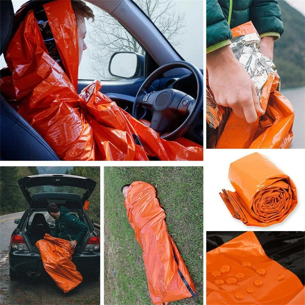 Sac de couchage d'urgence