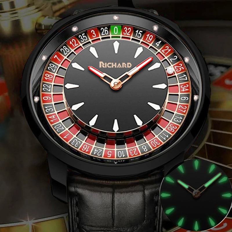 Montre à roulette