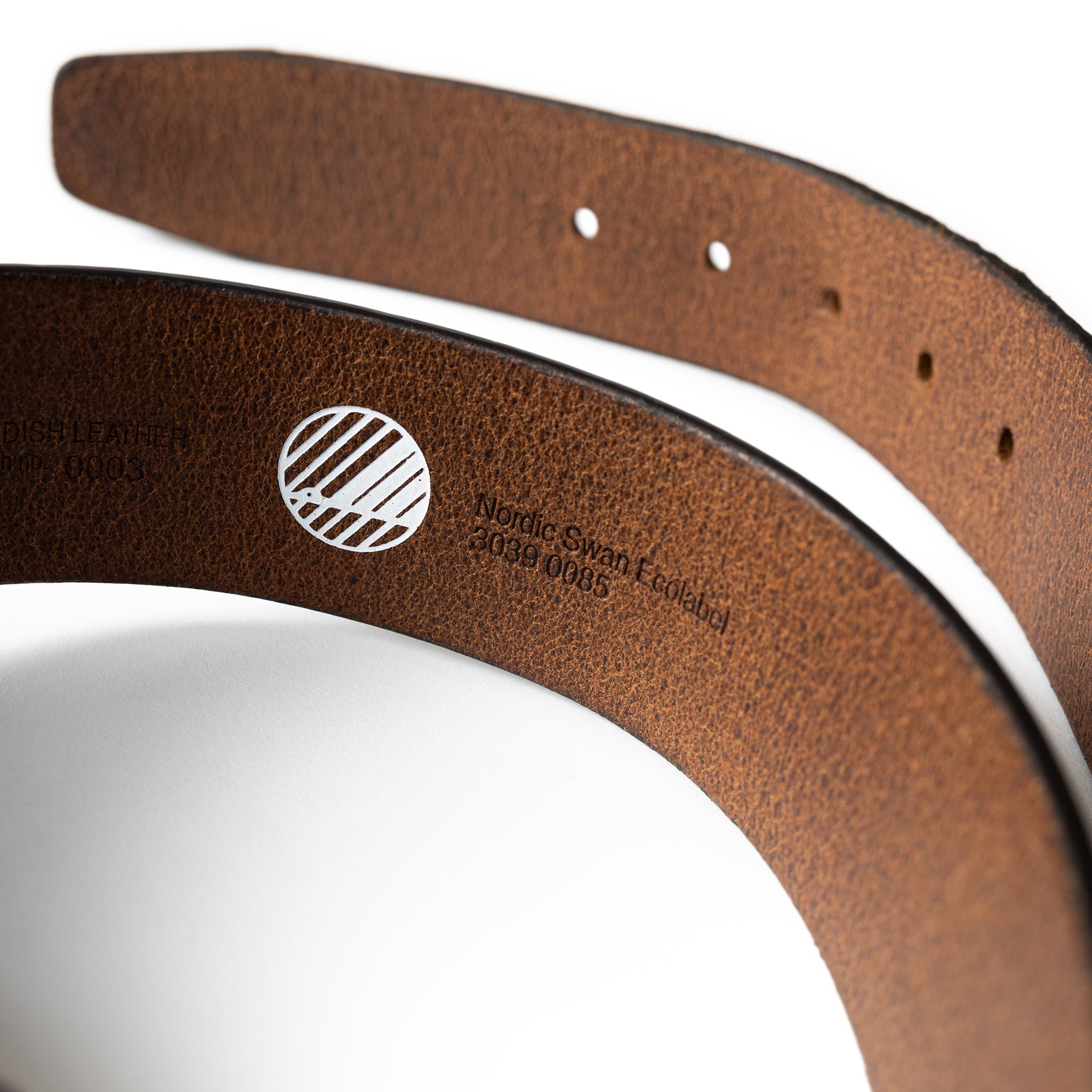 Courroie KLASTORP 40 mm marron moyen