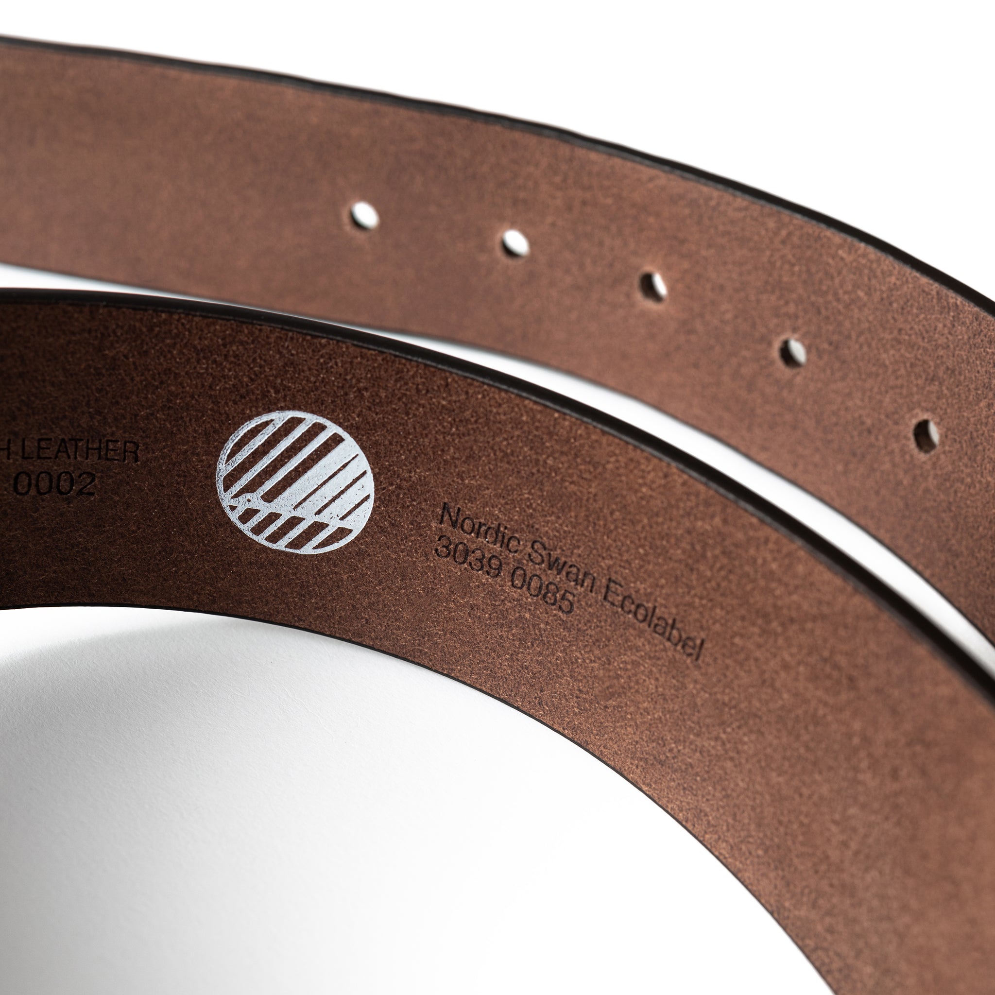 Courroie VARE 40 mm marron foncé