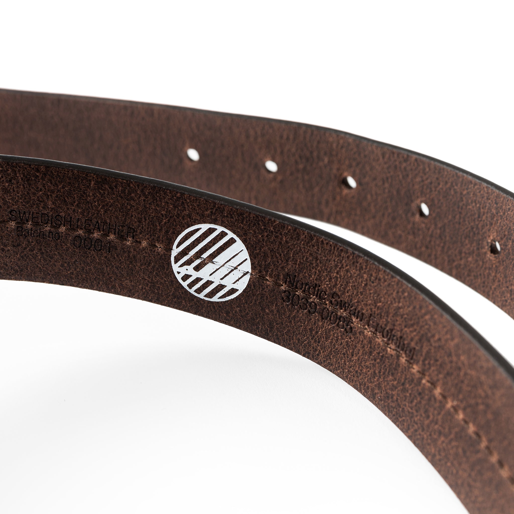 Courroie ROLFSTORP 30 mm marron foncé