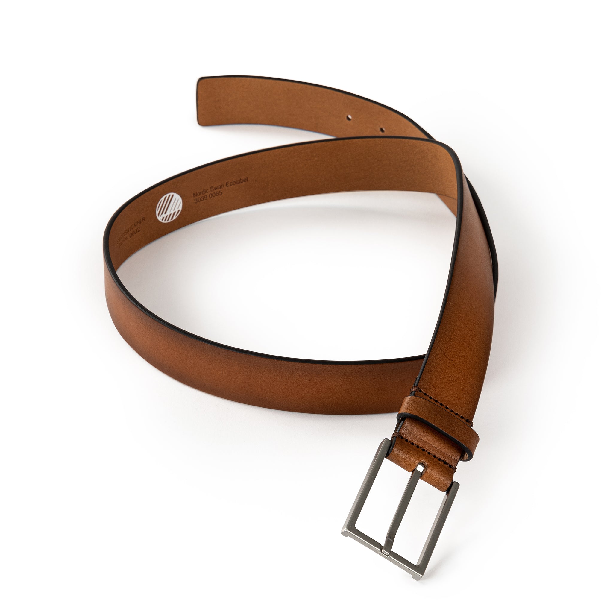 Ceinture SKÄLLINGE 35 mm Marron moyen