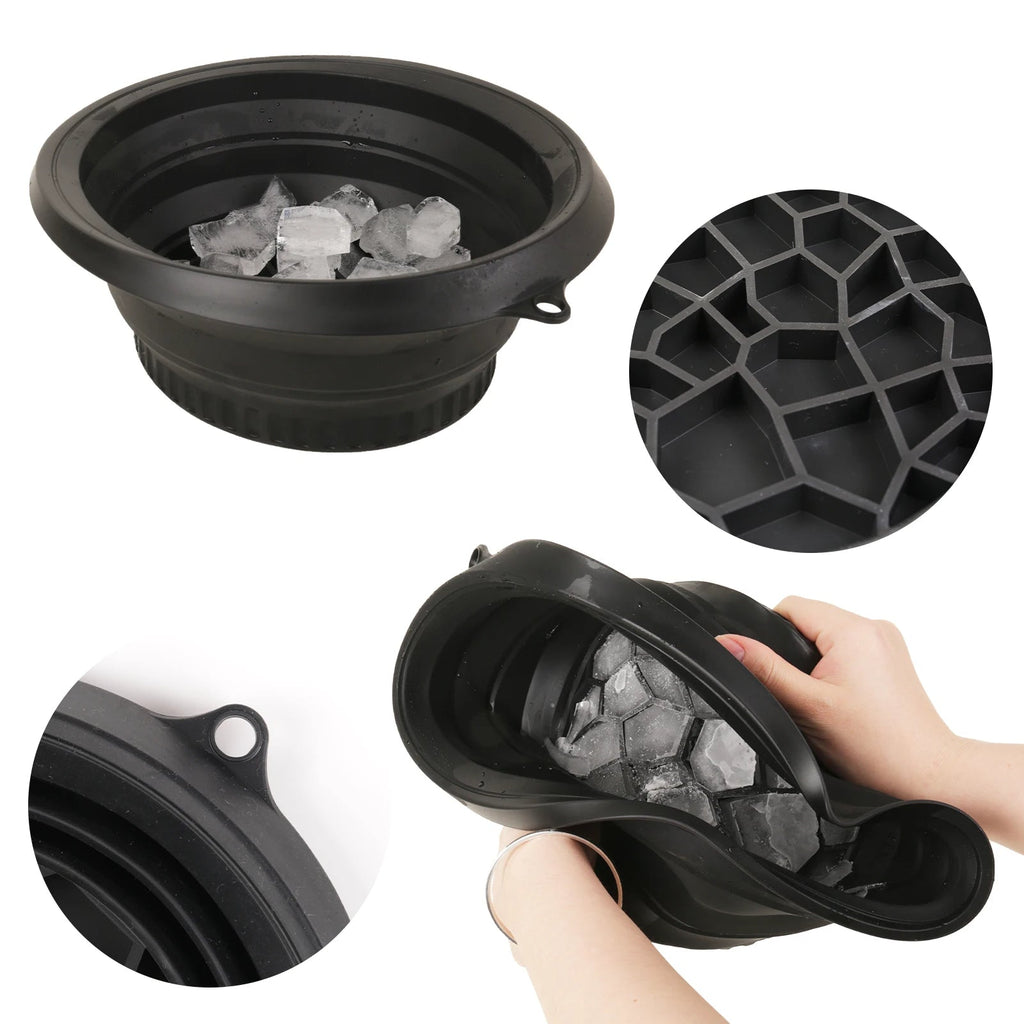 bol de bain de glace pour le visage