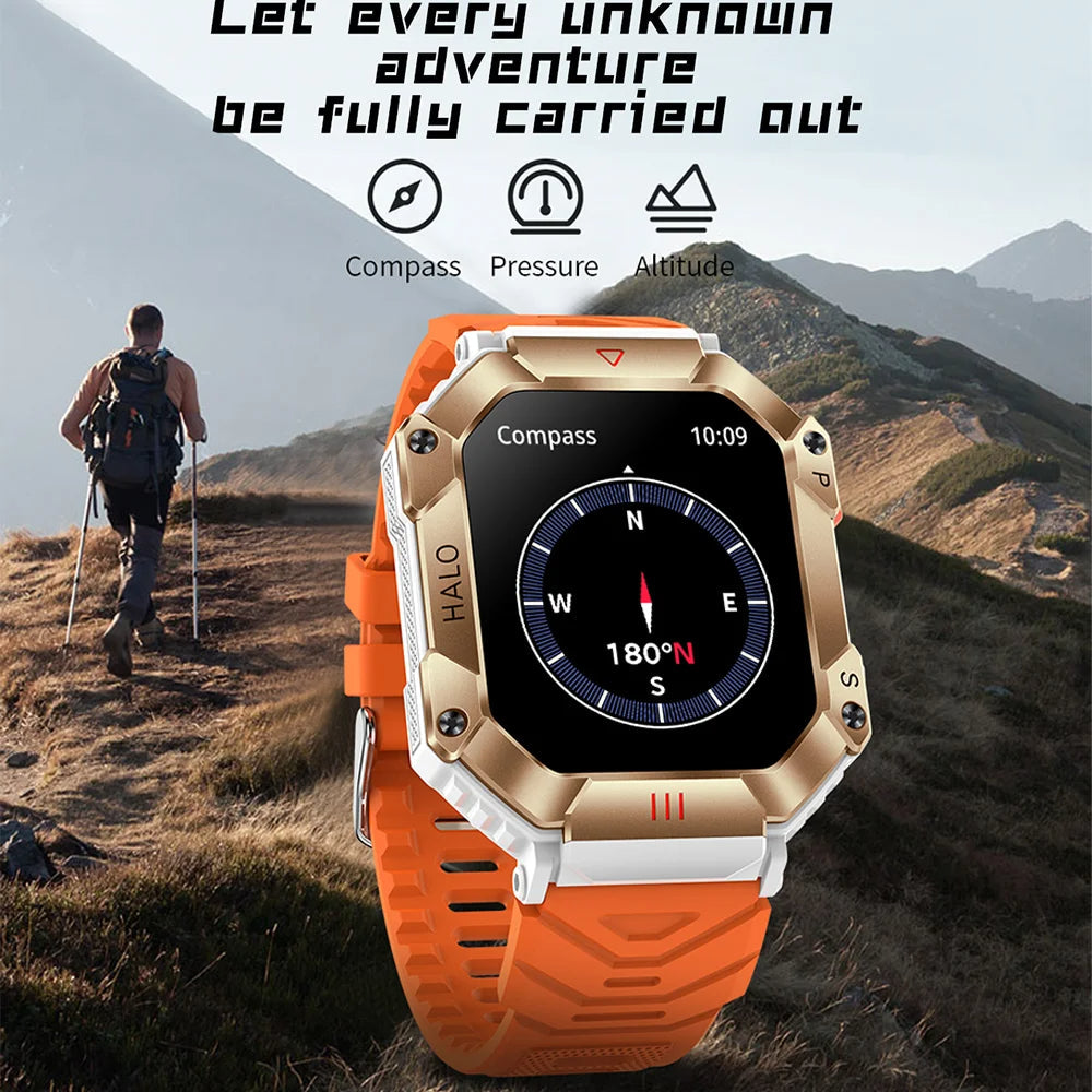 Montre connectée militaire robuste
