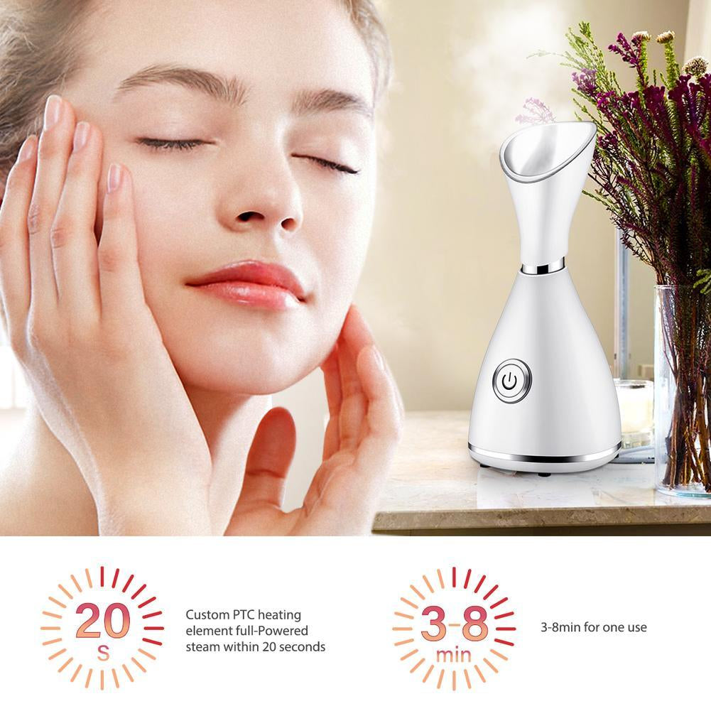 Appareil à vapeur facial portable pour la peau