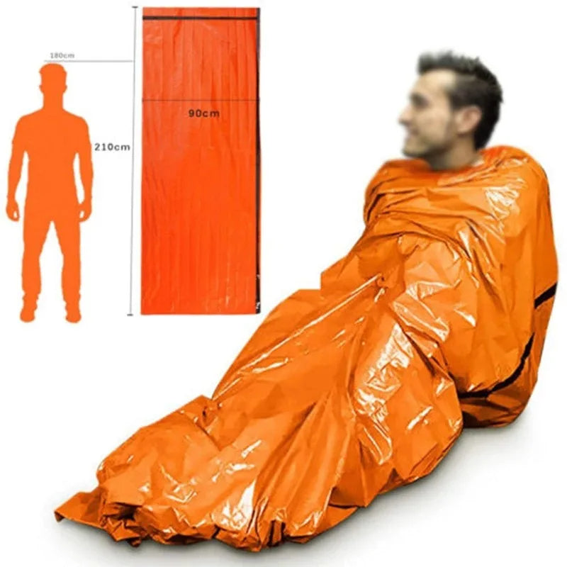 Sac de couchage d'urgence