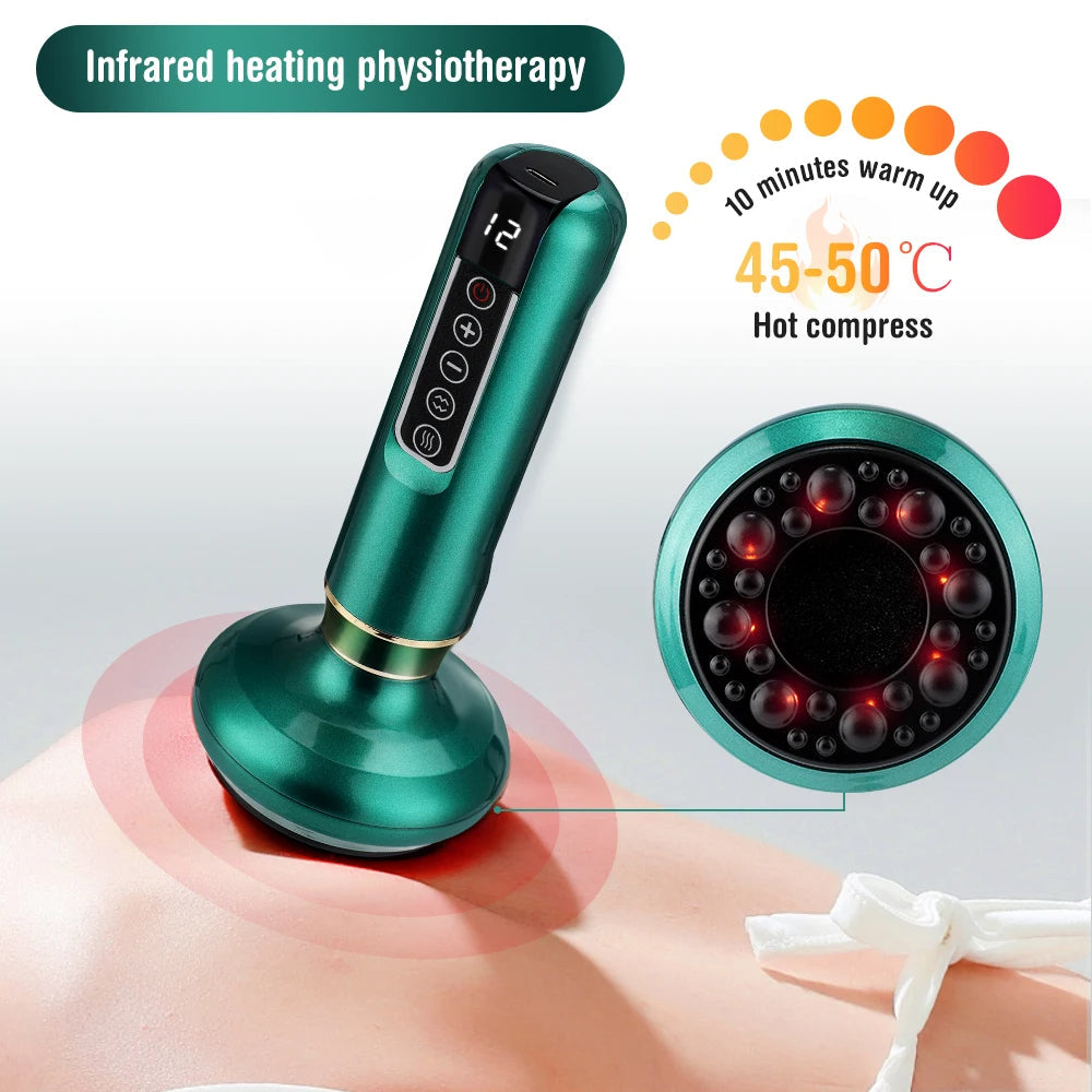 masseur à ventouses infrarouges intelligent
