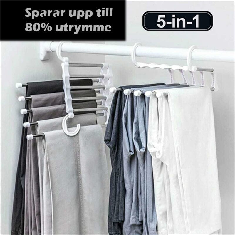 5 i 1 Byxhängare - Din Garderobs Bästa Vän