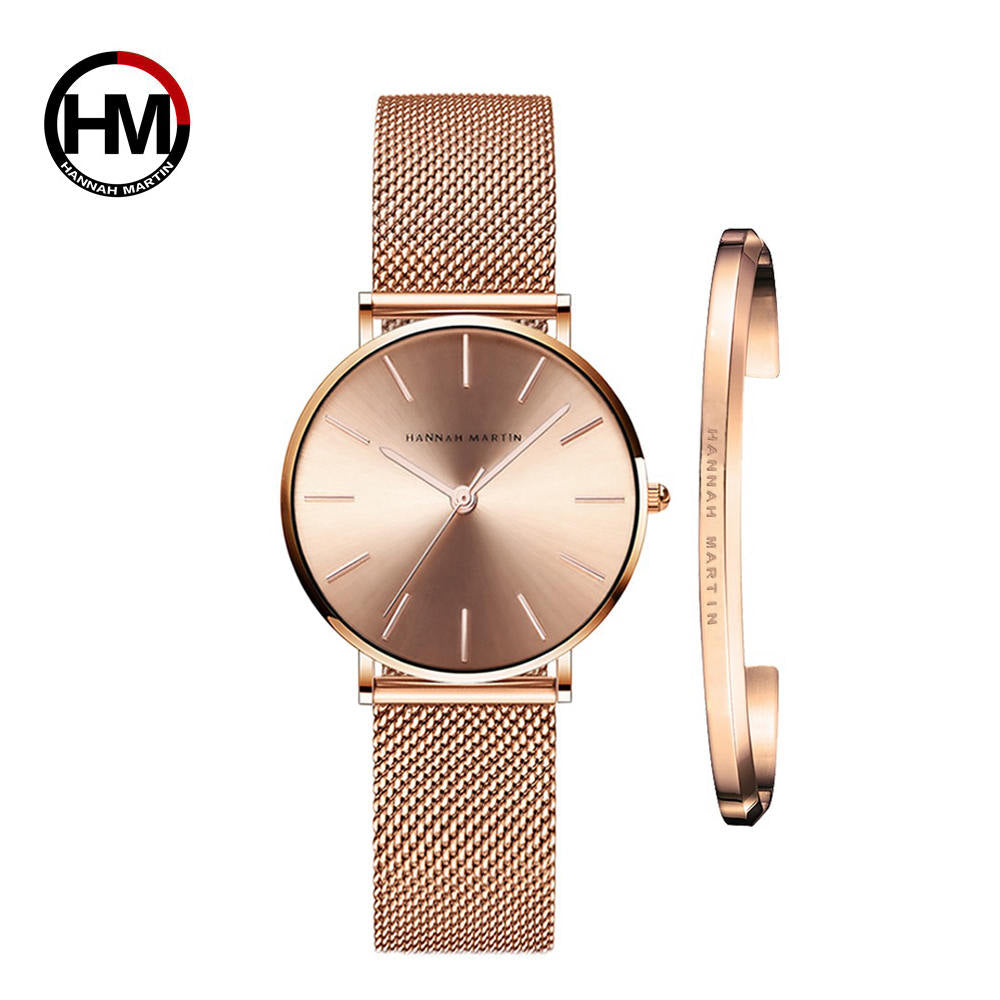 Montre femme Hannah Martin avec bracelet