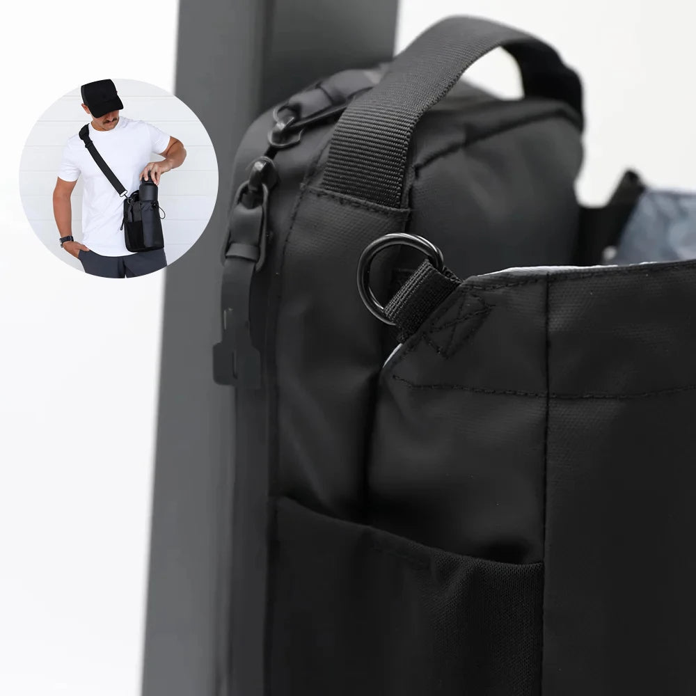 Sac magnétique pour bouteille d'eau pour la salle de sport