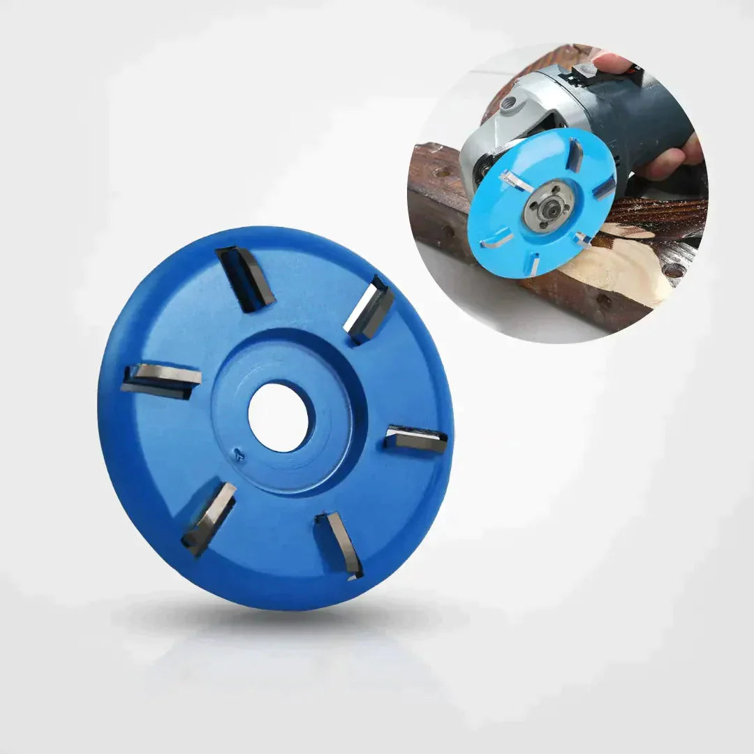 6-Tandat Träbearbetningsverktyg – För Exakt & Smidig Träsnideri