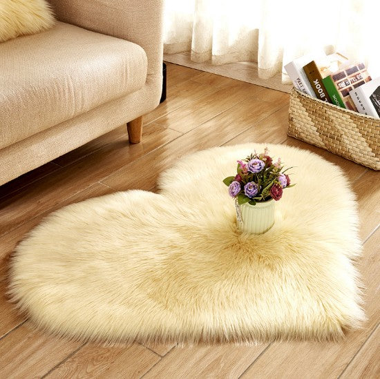 HJÄRTAT - Mjuk hjärtformad matta