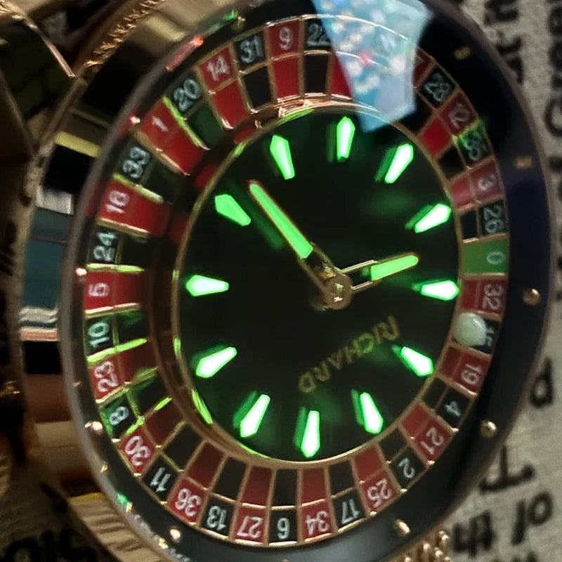 Montre à roulette
