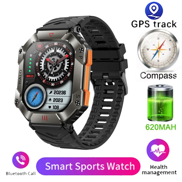 Montre connectée militaire robuste