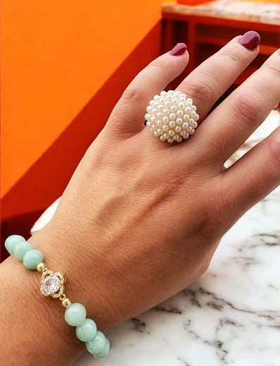 Le bracelet en jade Alexandra