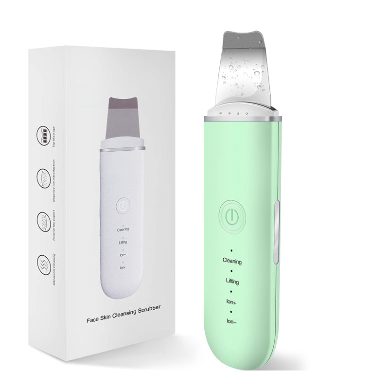 Brosse à ultrasons pour la peau, éliminateur de points noirs pour le visage par vibration