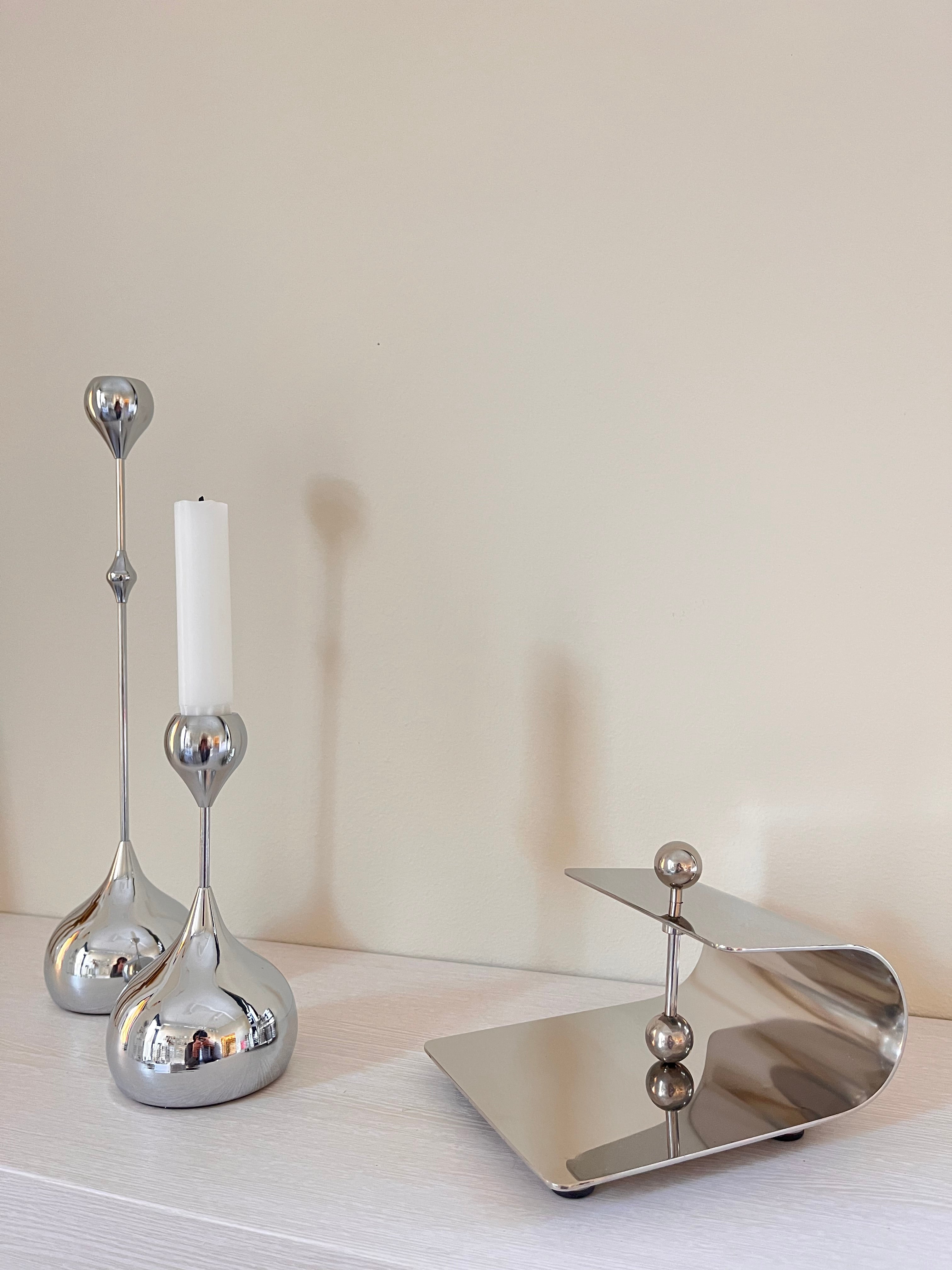 Violla Ljusstake Silver
