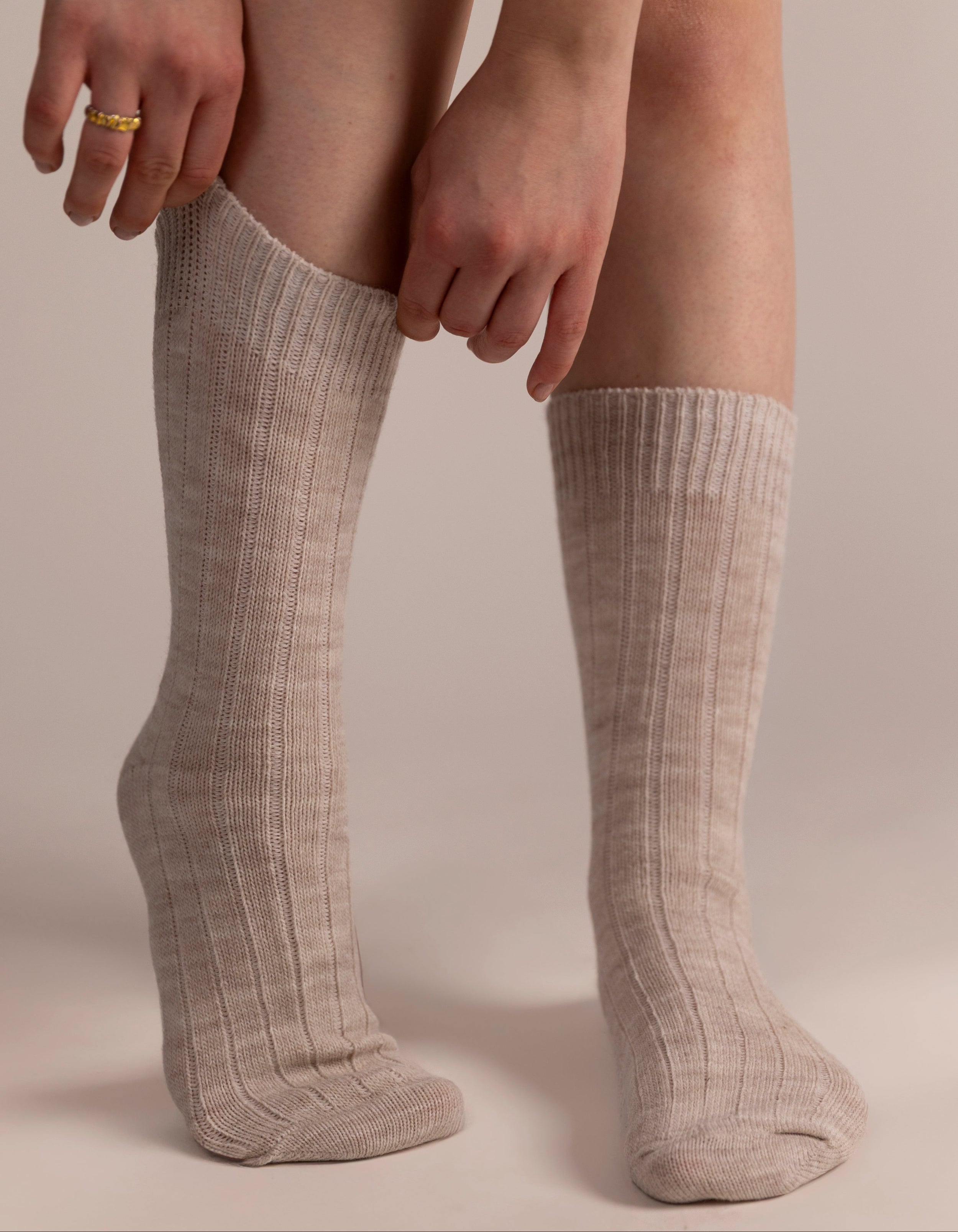 Chaussettes en angora AMO &amp; Oak | Unisexe