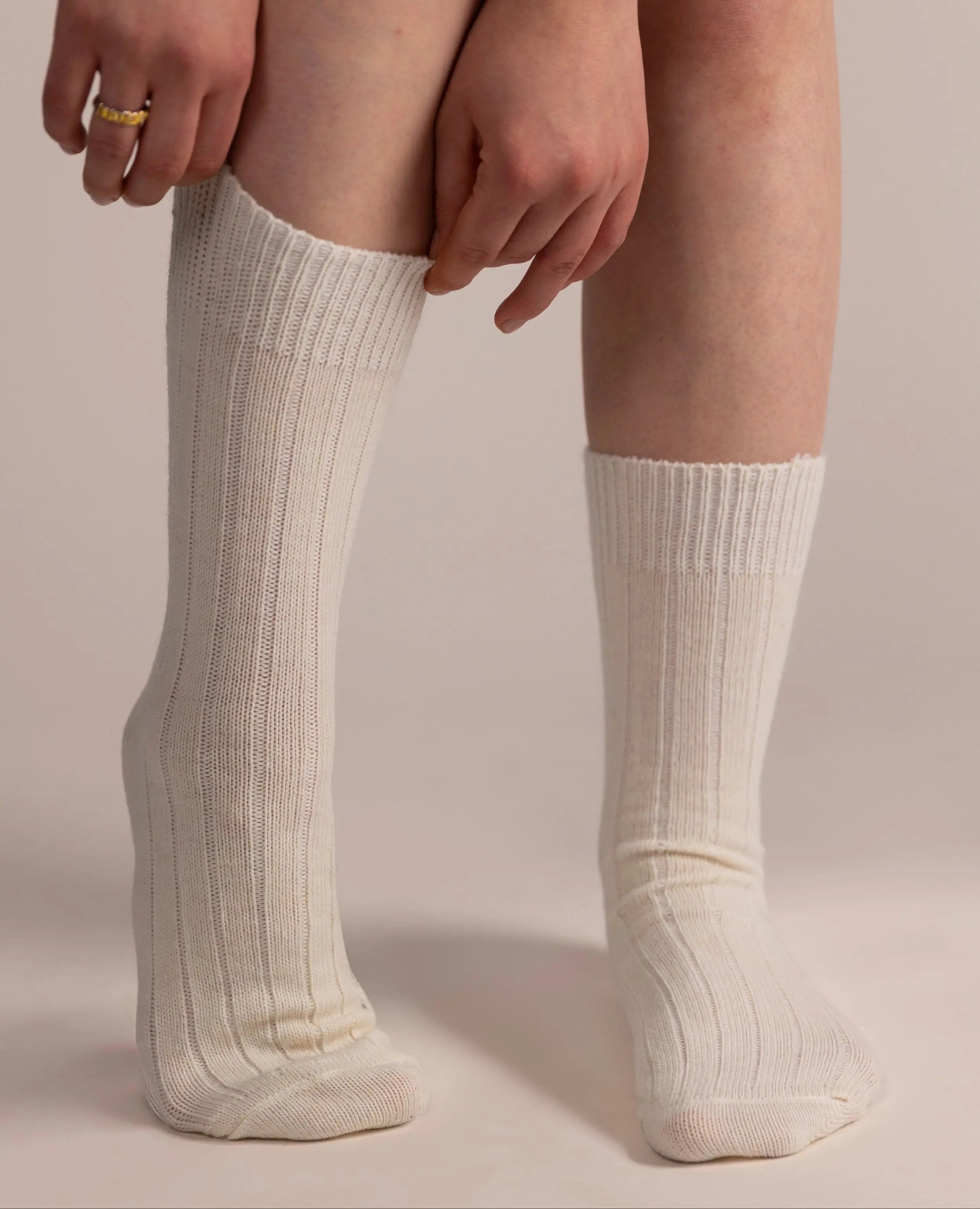 Chaussettes en angora AMO &amp; Oak | Unisexe