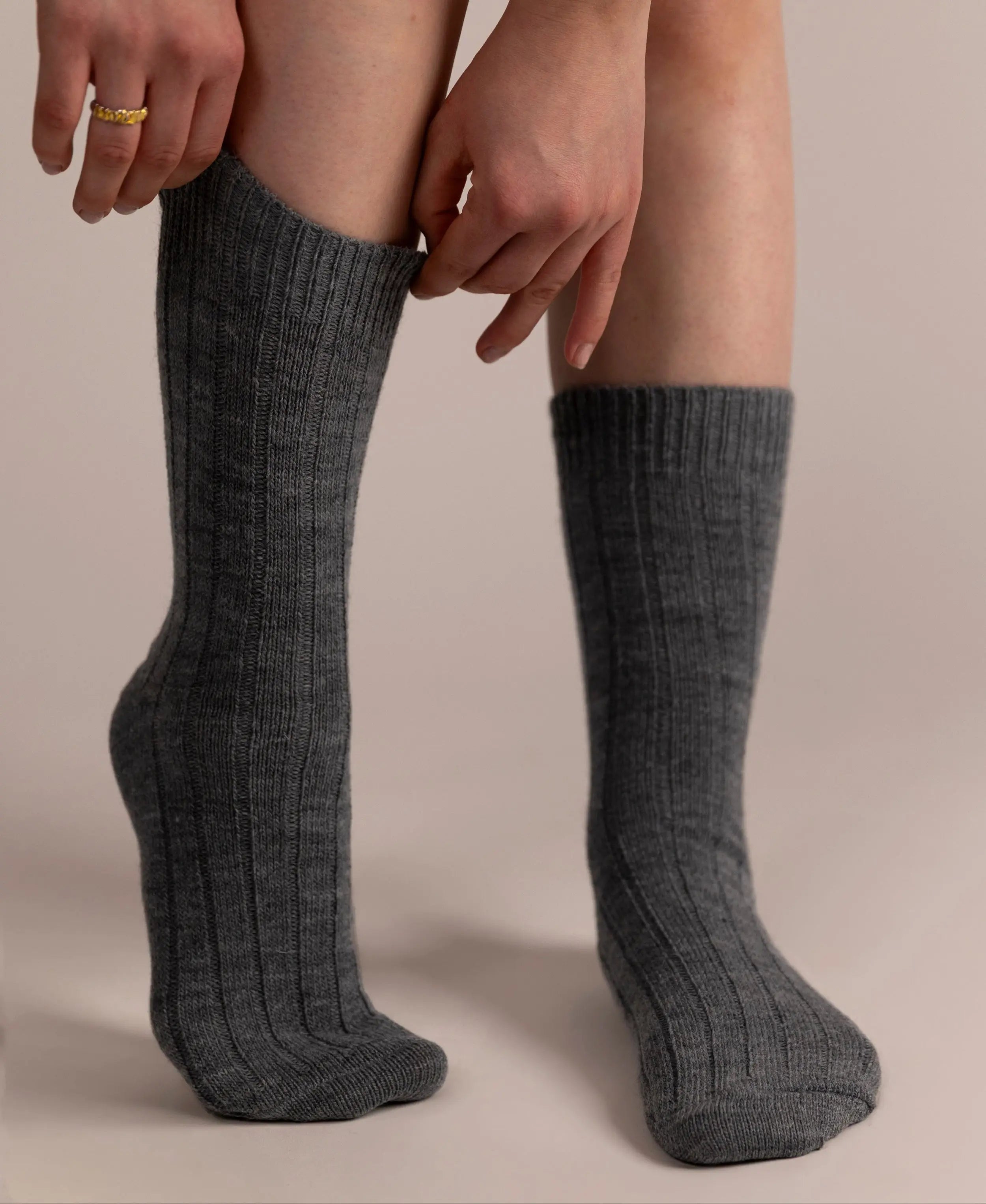 Chaussettes en angora AMO &amp; Oak | Unisexe