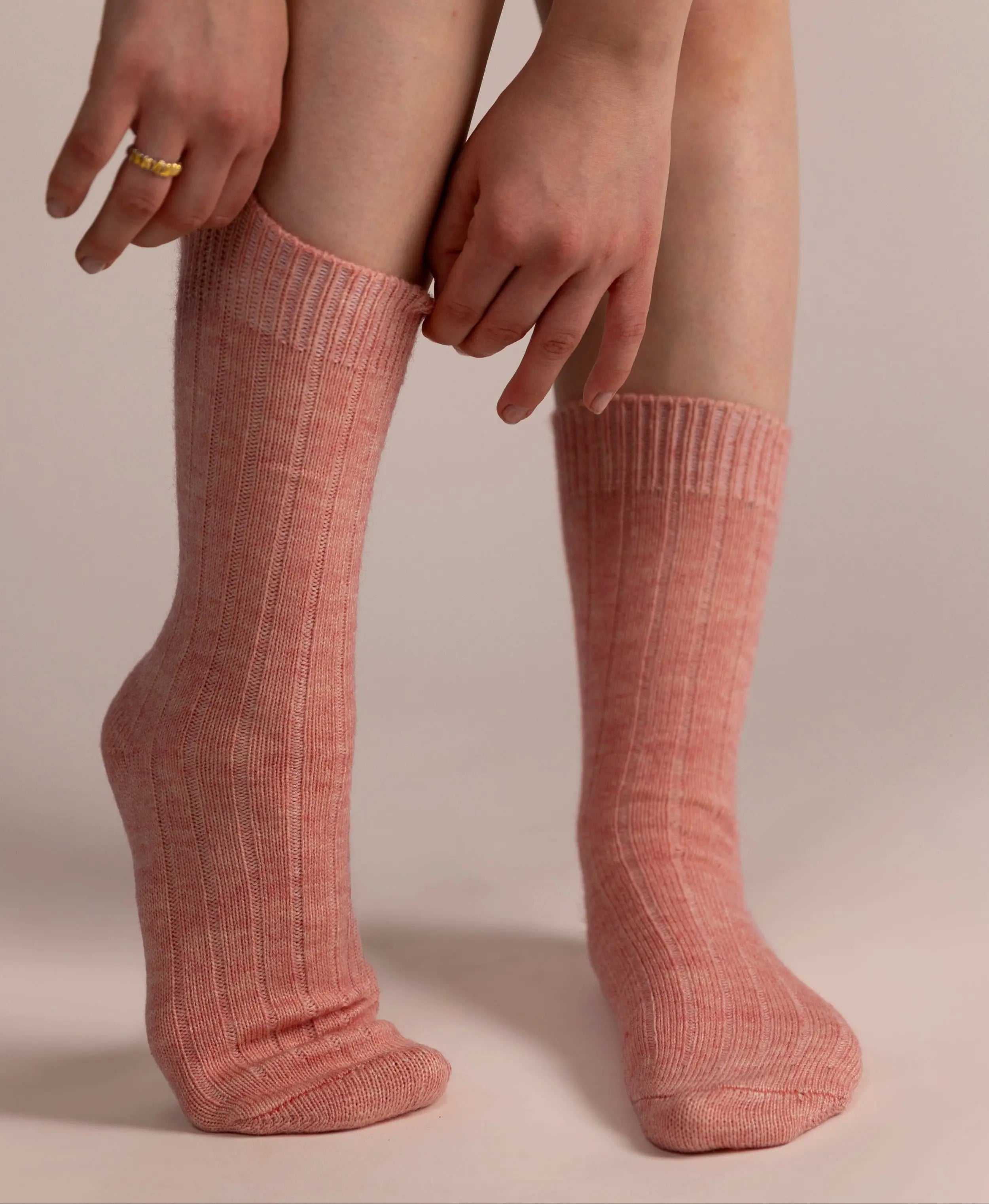 Chaussettes en angora AMO &amp; Oak | Unisexe