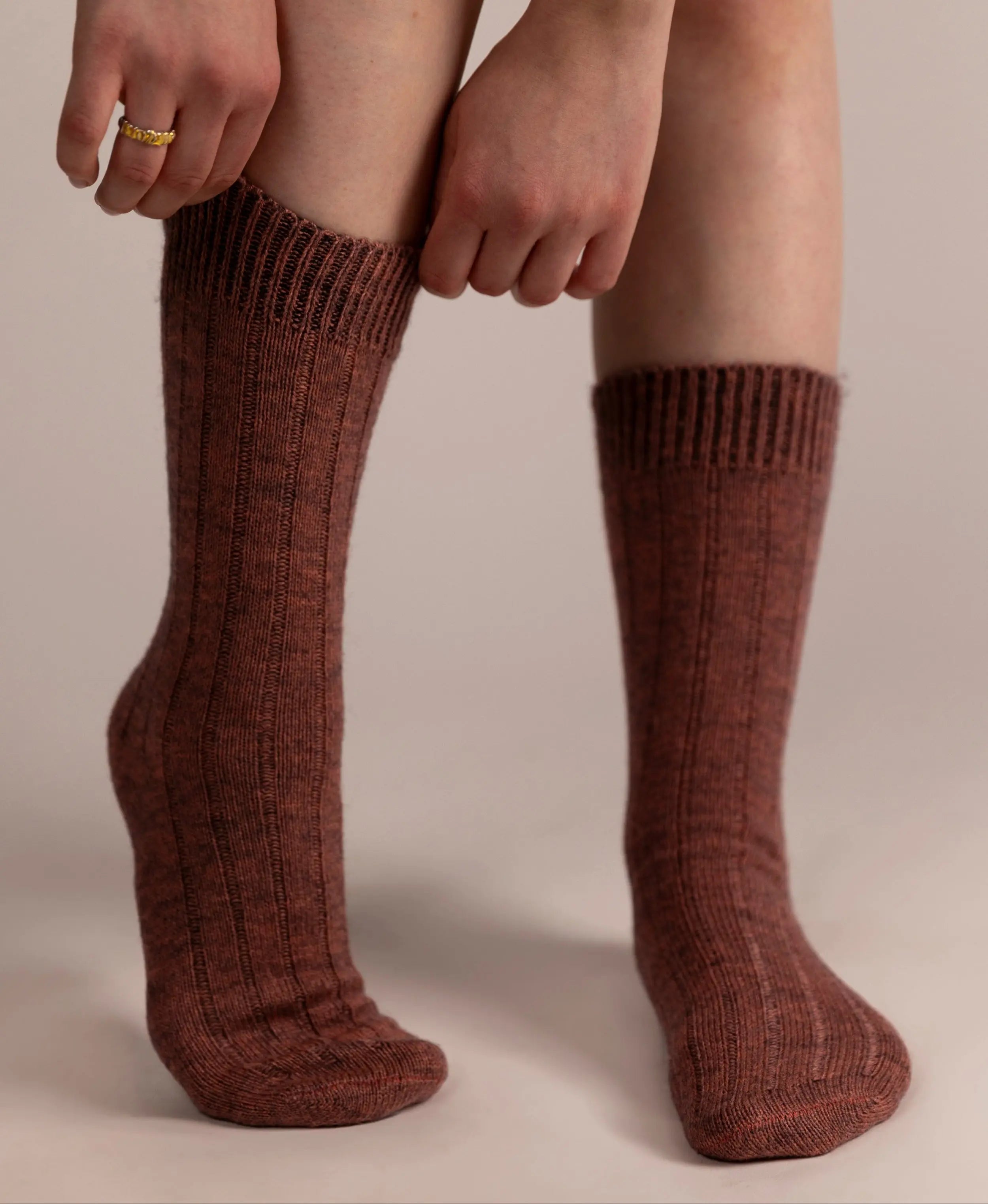 Chaussettes en angora AMO &amp; Oak | Unisexe
