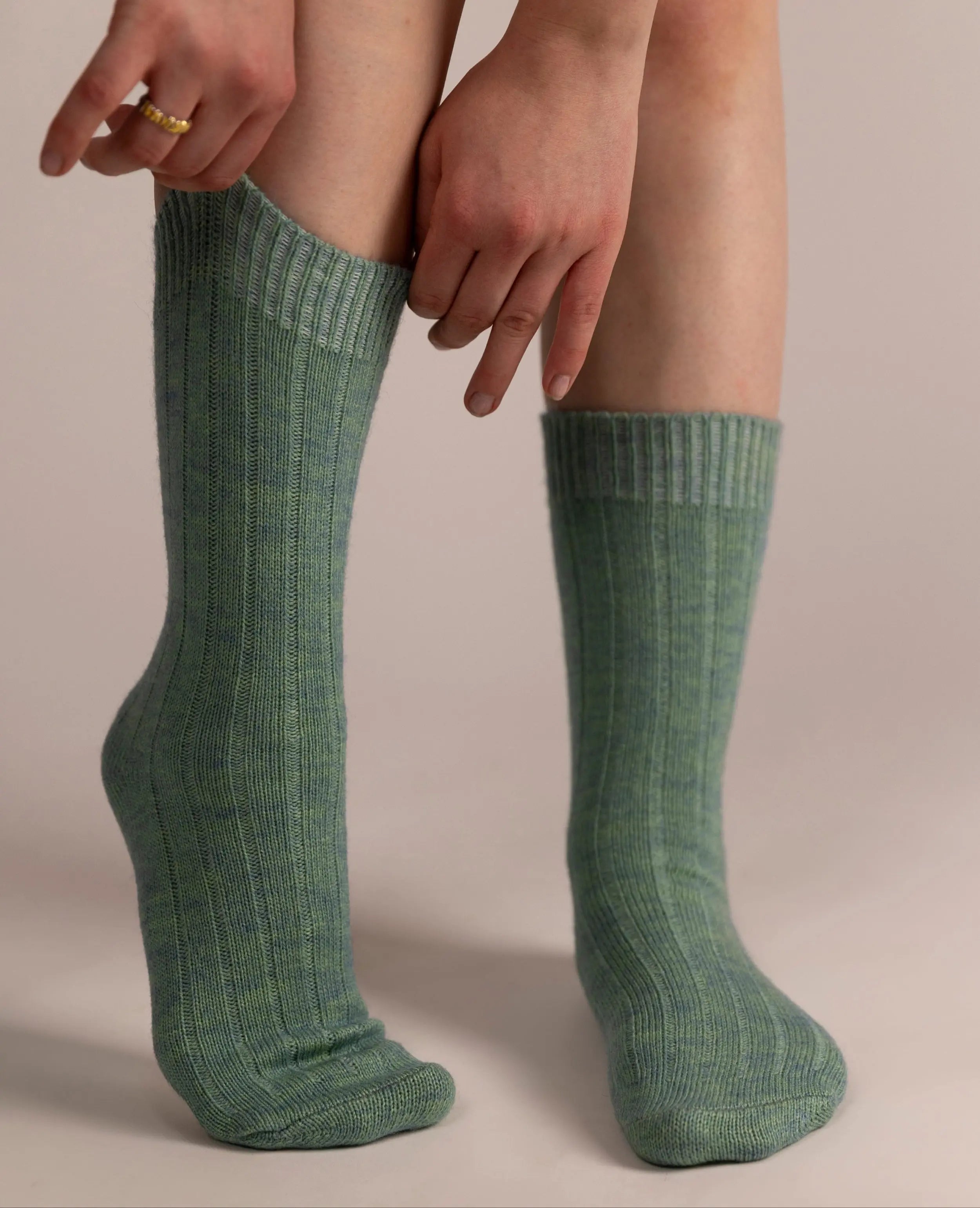 Chaussettes en angora AMO &amp; Oak | Unisexe