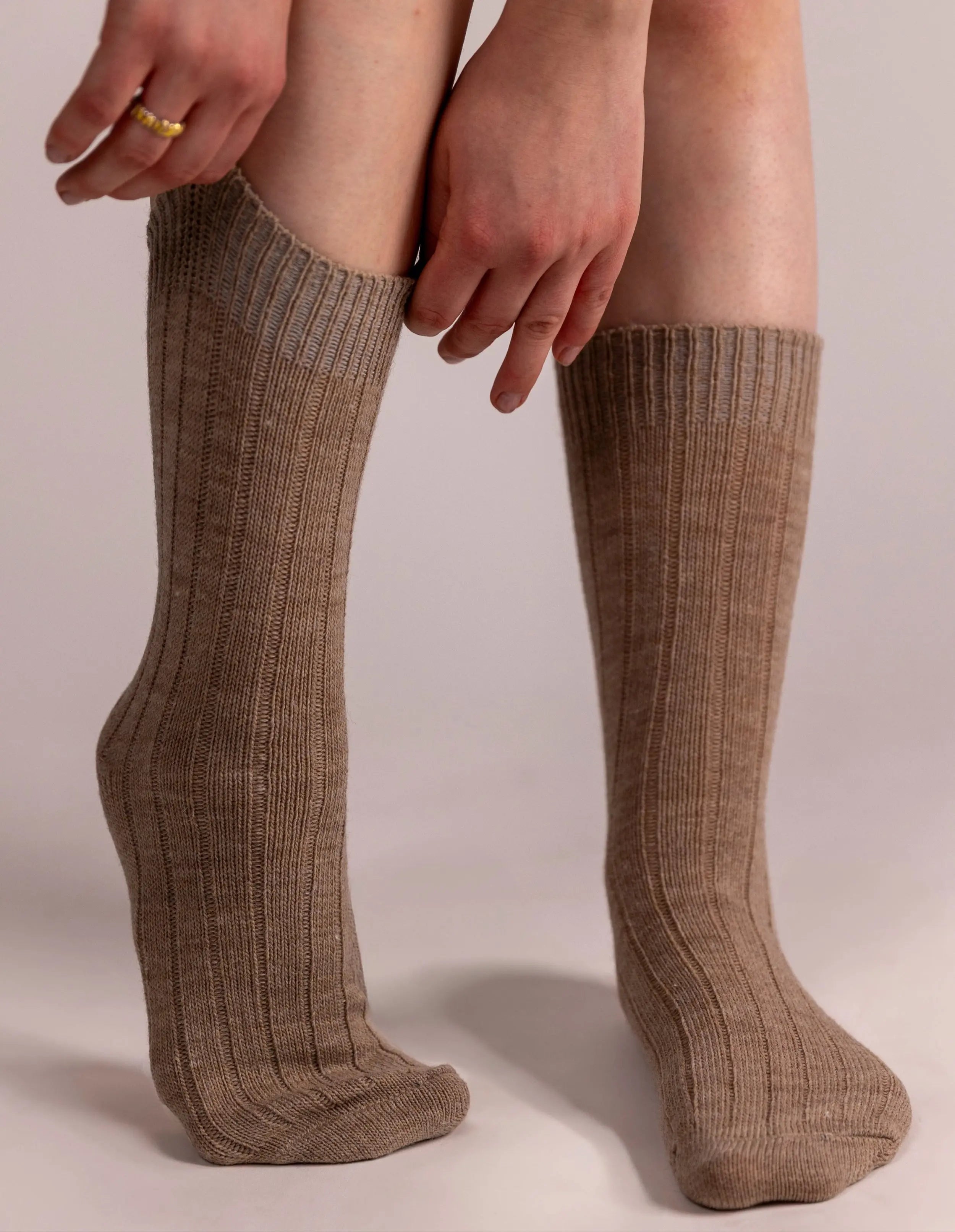 Chaussettes en angora AMO &amp; Oak | Unisexe