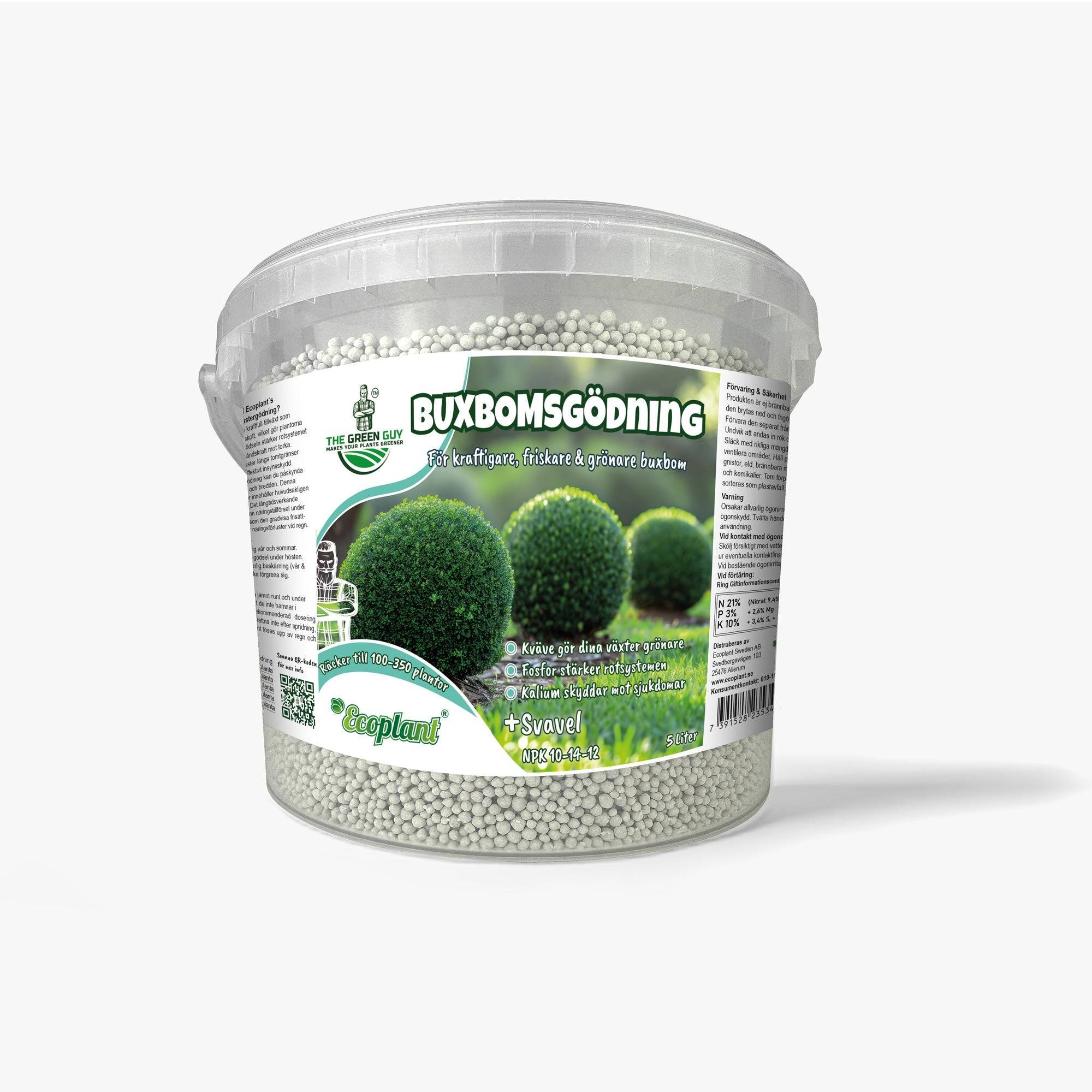 Buxbomsgödning - 6kg - Vendredi prochain