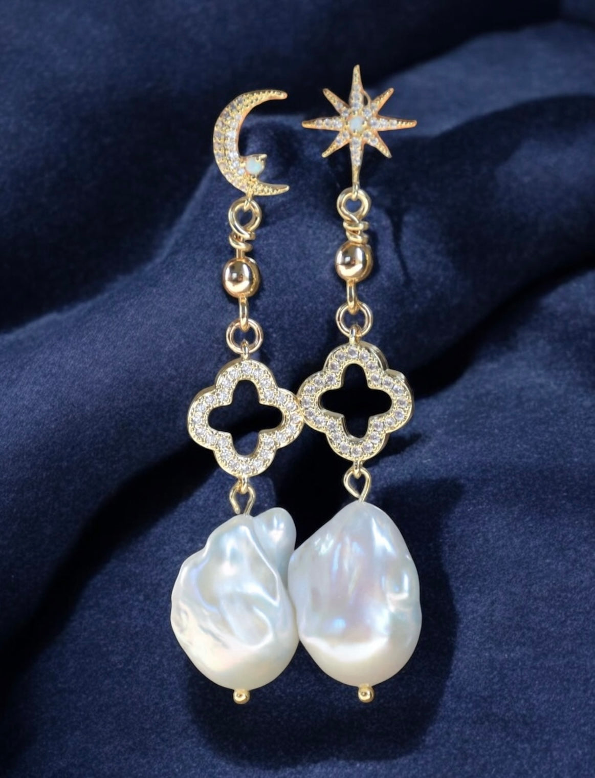 perles baroques ciel étoilé