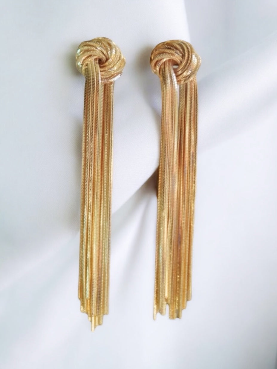Les boucles d'oreilles Victoria en or 