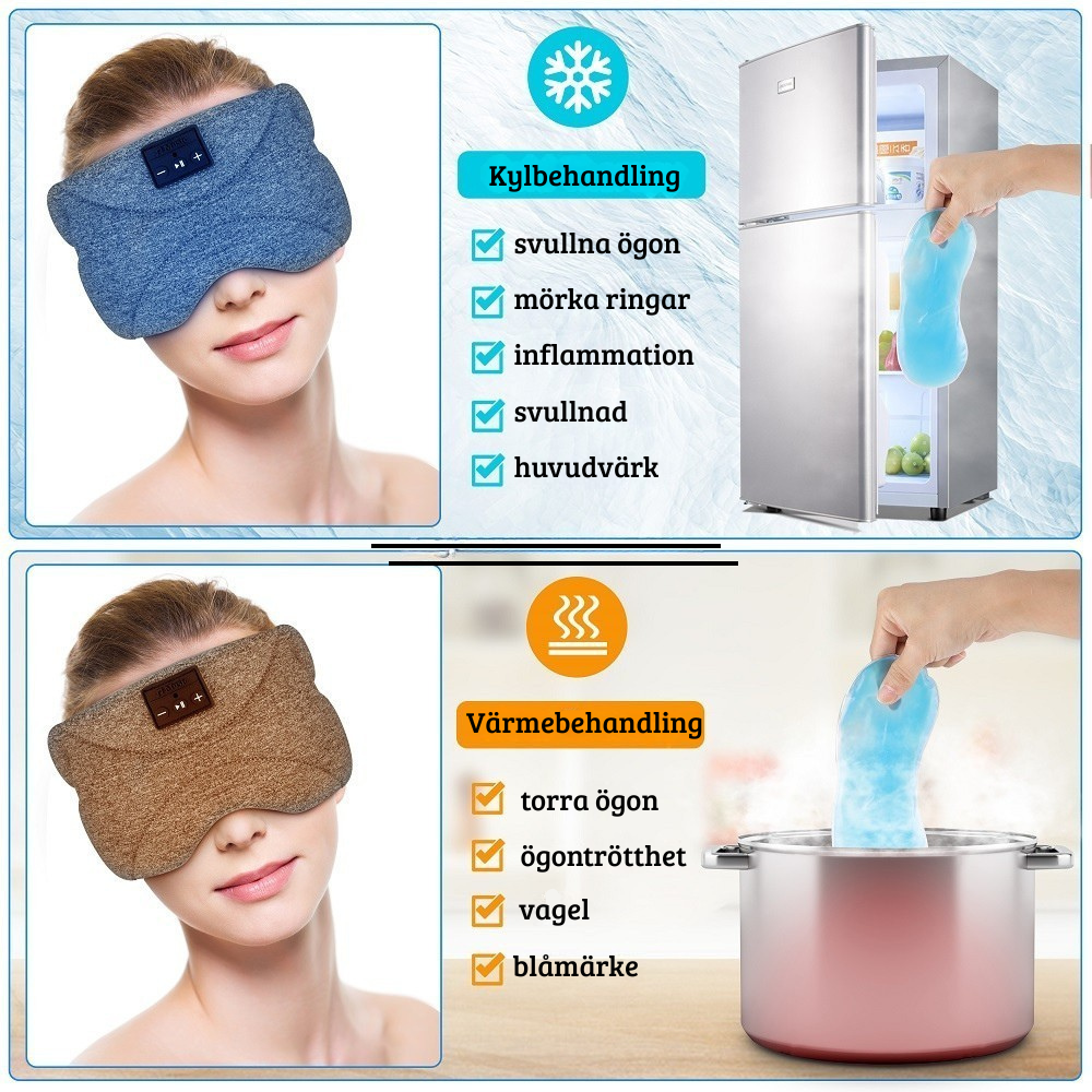 Masque Bluetooth – Masque avec Inbyggda Högtalare