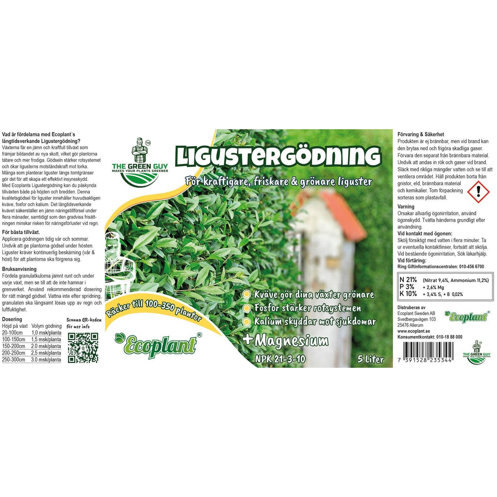 Ligustergödning - 6kg - Vendredi vendredi