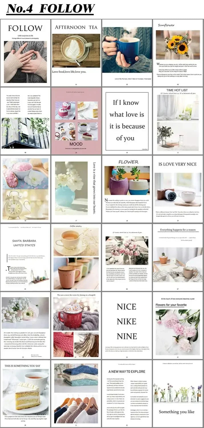 Cartes de décoration, magazines imprimés